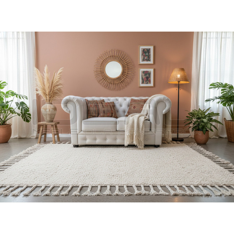 Pikowana Sofa Chesterfield March z kryształkami 2 os.