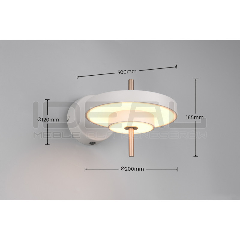 Move 40 – lampa wisząca LED z regulacją jasności i barwy światła