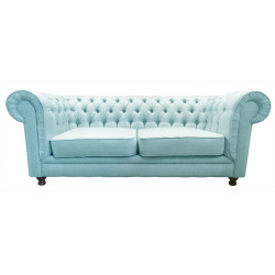 Sofa Chesterfield w tkaninie Lady 3 osobowa | IdealMeble.pl