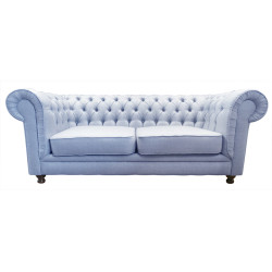 Sofa Chesterfield w tkaninie Lady 3 osobowa | IdealMeble.pl