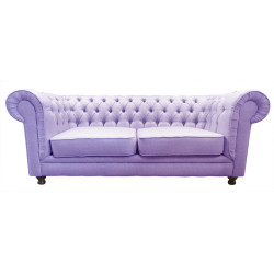 Sofa Chesterfield w tkaninie Lady 3 osobowa | IdealMeble.pl