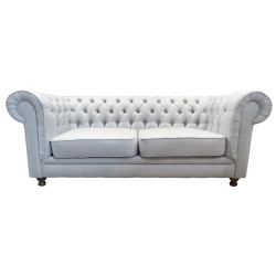 Sofa Chesterfield w tkaninie Lady 3 osobowa | IdealMeble.pl