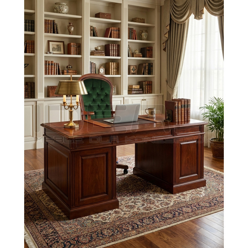 Fotel biurowy chesterfield Warwick plusz, welur, velvet | IdealMeble.pl