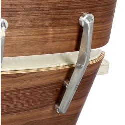 Fotel Bauhaus Lounge - sklejka orzech | IdealMeble.pl