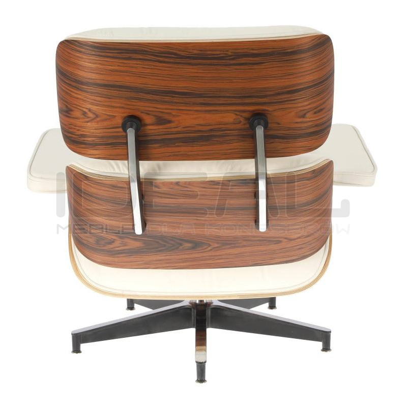 Fotel modernistyczny Lounge z podnóżkiem – elegancja i komfort