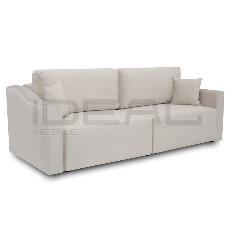 Sofa Double – rozkładana z 2 pojemnikami i funkcją spania