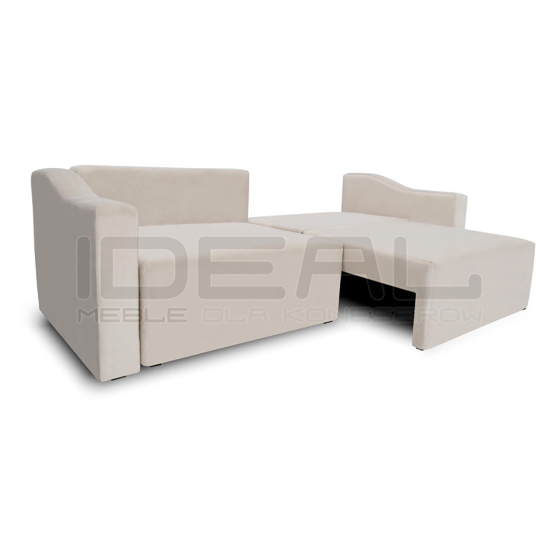 Sofa Double – rozkładana z 2 pojemnikami i funkcją spania