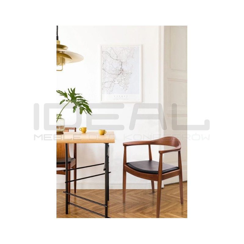 Krzesło boho Kenedy drewniane | IdealMeble.pl