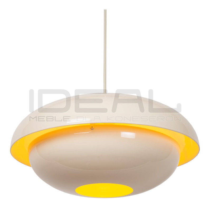 Lampa wisząca Martin – styl lat 80., metalowa, 40 cm