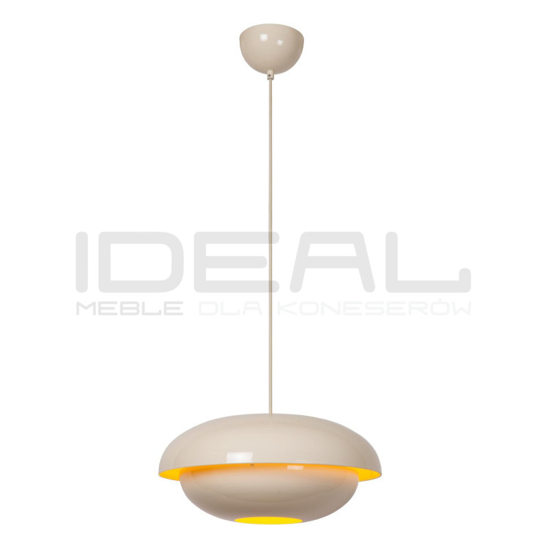 Lampa wisząca Martin – styl lat 80., metalowa, 40 cm