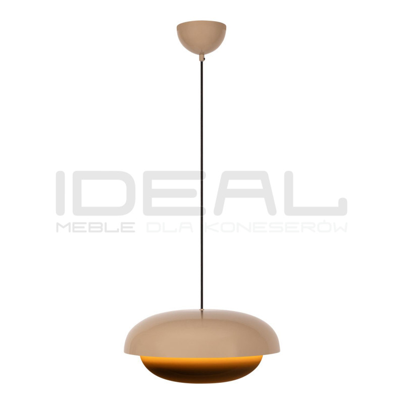 Lampa wisząca Martin – styl lat 80., metalowa, 40 cm