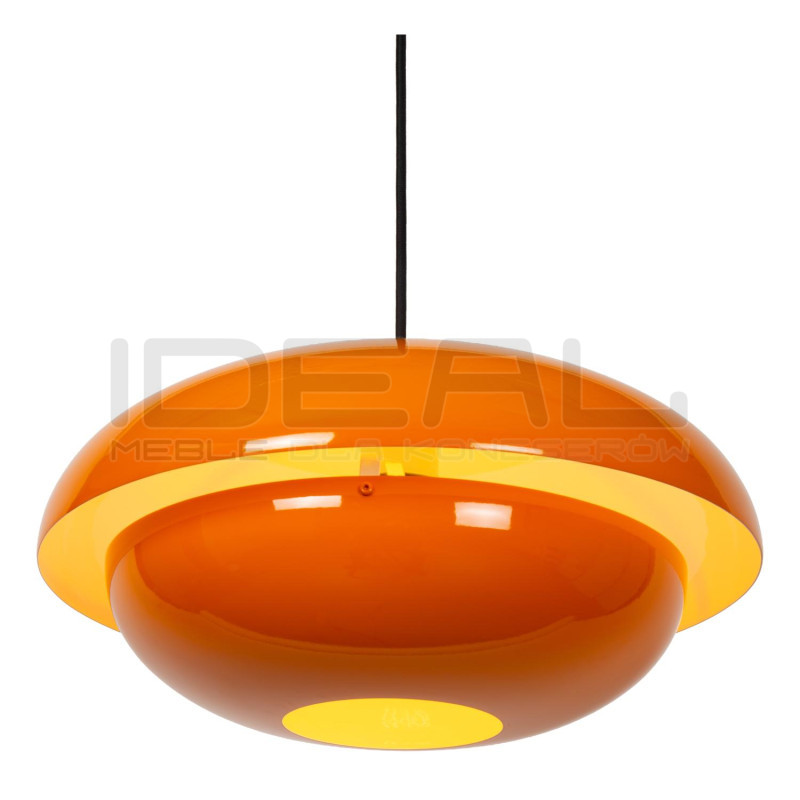 Lampa wisząca Martin – styl lat 80., metalowa, 40 cm