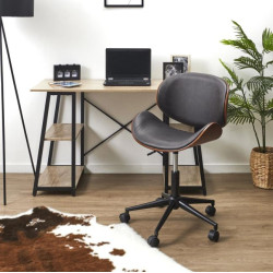 Fotel biurowy Shell – ergonomiczny fotel biurowy do małych wnętrz