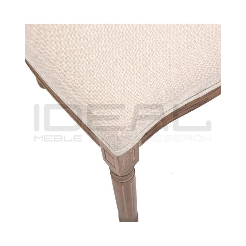 Krzesło boho Maria – rattanowa plecionka, naturalny styl do jadalni