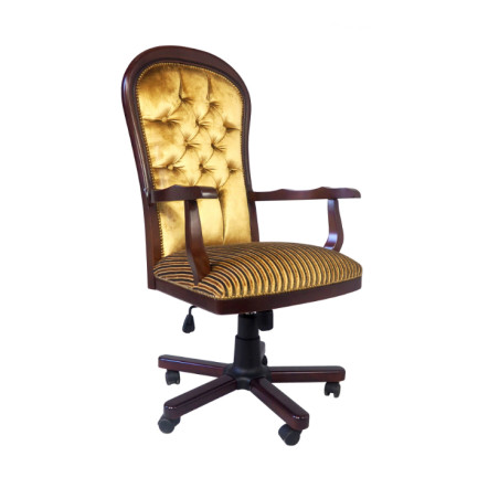 Stylowy fotel biurowy Warwick – elegancja, komfort