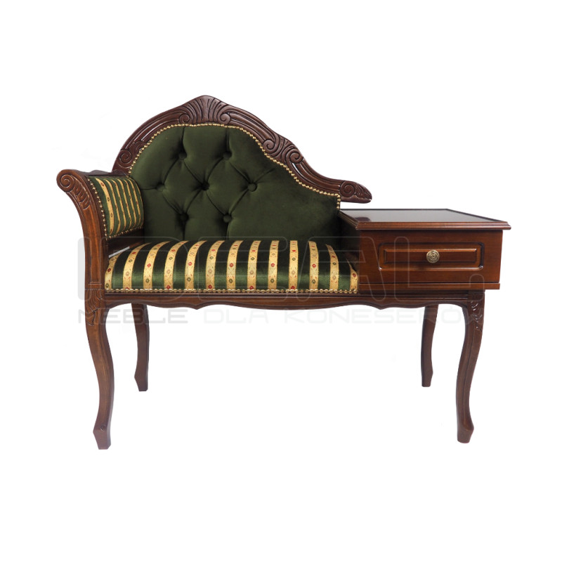 Telefoniera Chesterfield Chaise