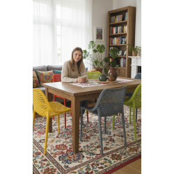 Krzesło ażurowe kolorowe Chips | IdealMeble.pl