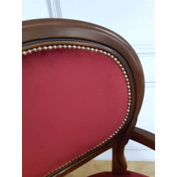 Krzesło biurowe styl kolonialny BIBURY – elegancja i komfort