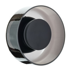 Kinkiet DONUT 18 szklany szary