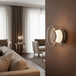 Kinkiet Donut 18 cm – nowoczesna lampa ścienna LED