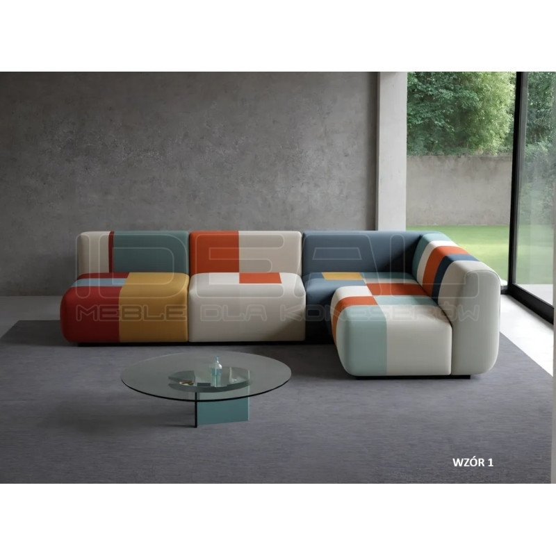 Designerska sofa modułowa Le Corbusier Colors – nowoczesny design