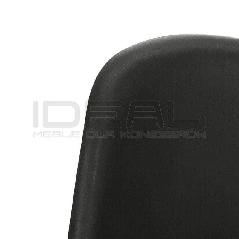 Krzesło designerskie Hover Jim czarne białe | IdealMeble.pl