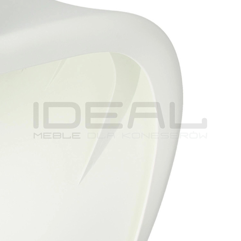 Krzesło designerskie Hover Jim czarne białe | IdealMeble.pl