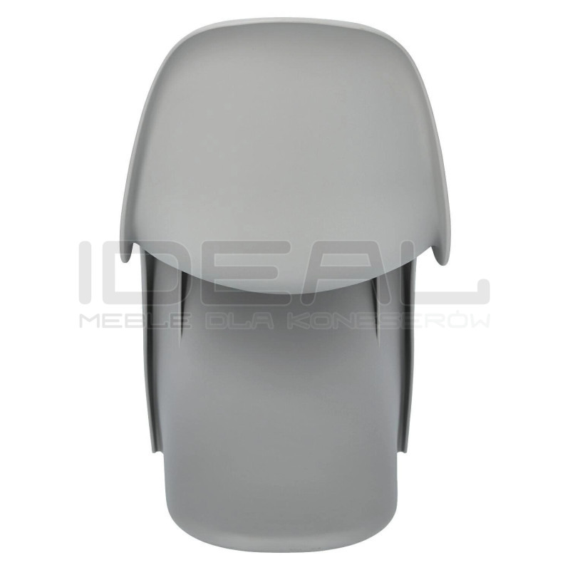 Krzesło kolorowe Hover Jim szare czerwone | IdealMeble.pl