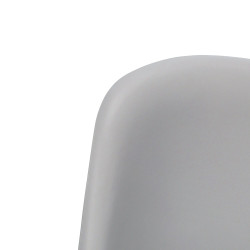 Krzesło kolorowe Hover Jim szare czerwone | IdealMeble.pl