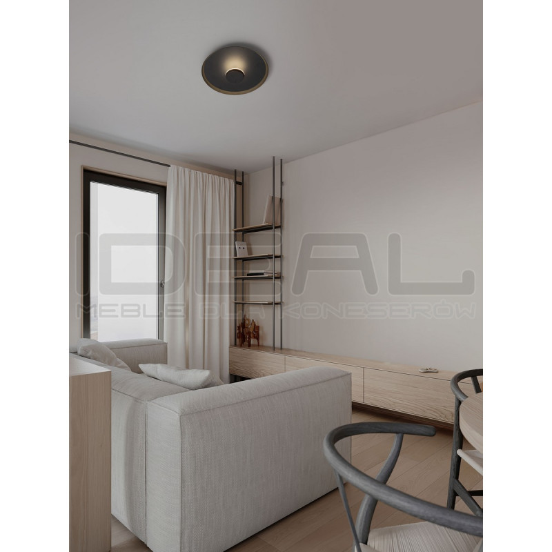 Kinkiet okrągły Satelita 35,5 cm – eleganckie światło