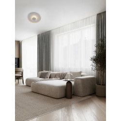 Kinkiet okrągły Satelita 35,5 cm – eleganckie światło