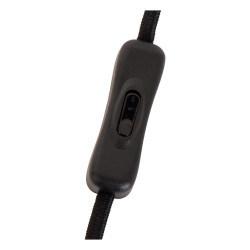 Lampa stołowa Grzybek – design lat 70/80 pomarańcz, beż, brąz