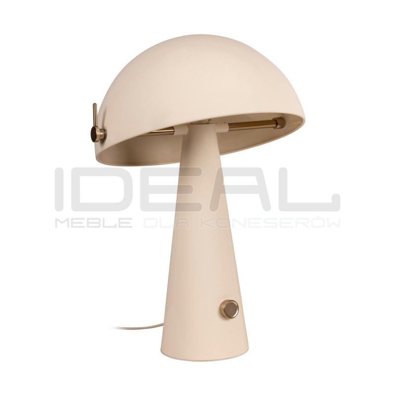 Lampa stołowa Grzybek M – regulacja światła, ruchomy klosz