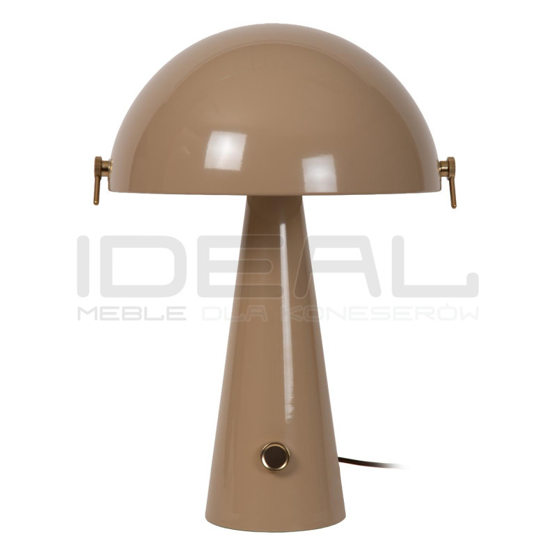 Lampa stołowa Grzybek M – regulacja światła, ruchomy klosz
