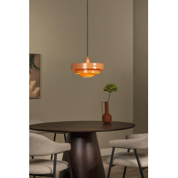 Lampa wisząca Clinic 35 – metalowa lampa w stylu lat 80