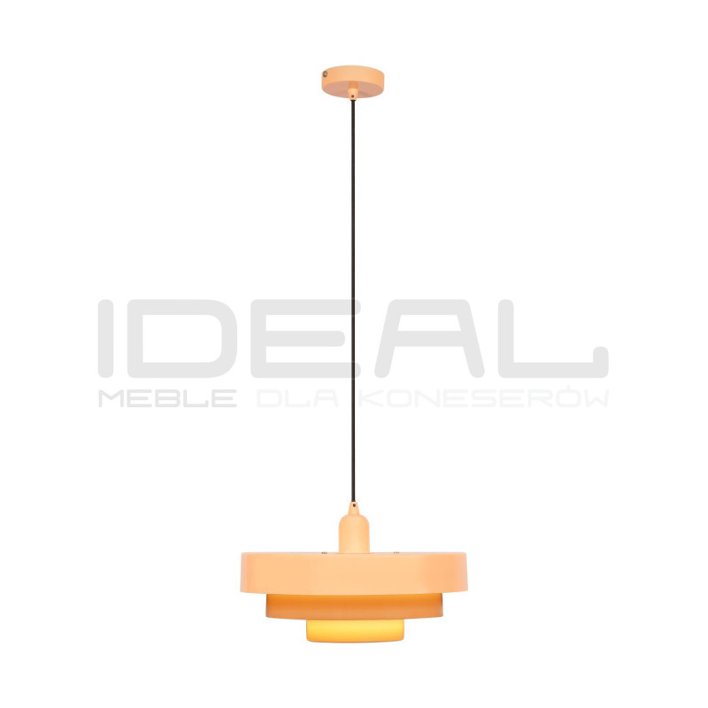 Lampa wisząca Clinic 35 – metalowa lampa w stylu lat 80