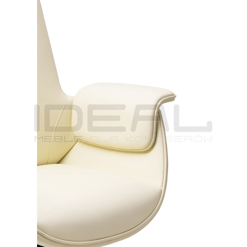 Fotel biurowy ADMIRAL szary – Elegancki fotel z regulacją