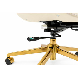 Fotel biurowy ADMIRAL szary – Elegancki fotel z regulacją