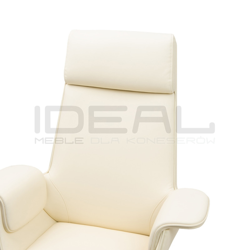 Fotel biurowy ADMIRAL szary – Elegancki fotel z regulacją