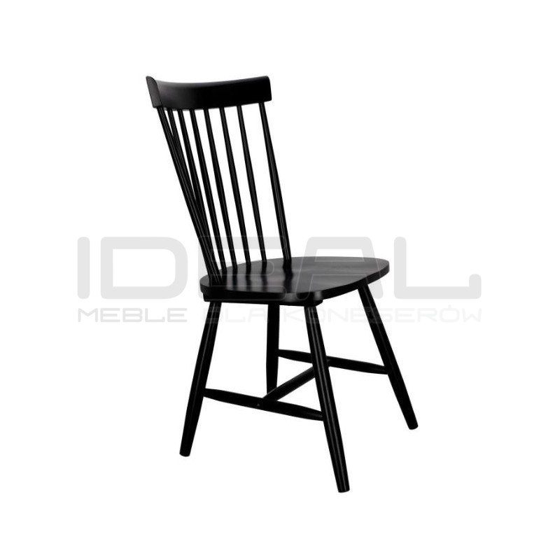 Krzesło drewniane Mowel – klasyczny patyczak, niedrogie i wygodne