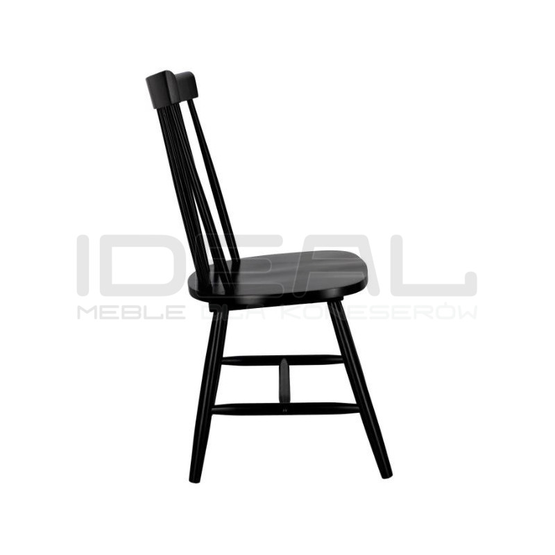 Krzesło drewniane Mowel – klasyczny patyczak, niedrogie i wygodne