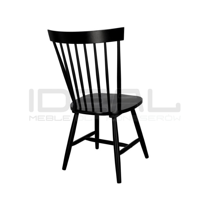 Krzesło drewniane Mowel – klasyczny patyczak, niedrogie i wygodne