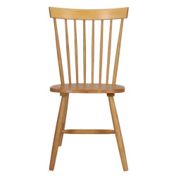 Krzesło drewniane Mowel – klasyczny patyczak, niedrogie i wygodne