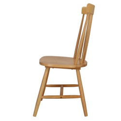 Krzesło drewniane Mowel – klasyczny patyczak, niedrogie i wygodne