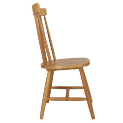 Krzesło drewniane Mowel – klasyczny patyczak, niedrogie i wygodne