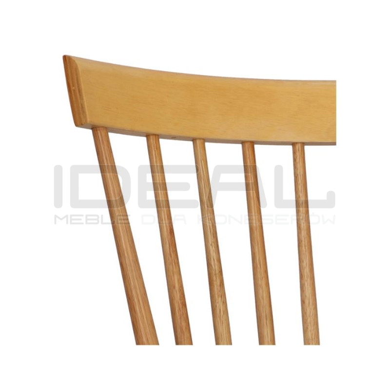 Krzesło drewniane Mowel – klasyczny patyczak, niedrogie i wygodne