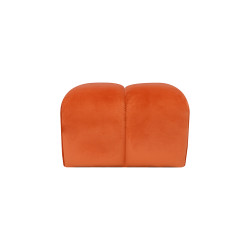 Pufa 60x89 do salonu | Mała pufa tapicerowana Serena