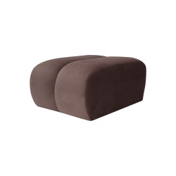 Pufa 60x89 do salonu | Mała pufa tapicerowana Serena