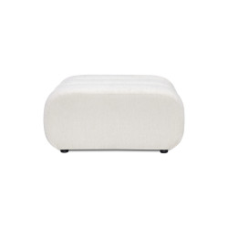 Duża pufa do salonu 91x89 | Pufa wypoczynkowa Serena