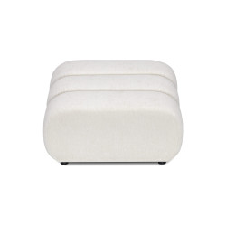 Duża pufa do salonu 91x89 | Pufa wypoczynkowa Serena